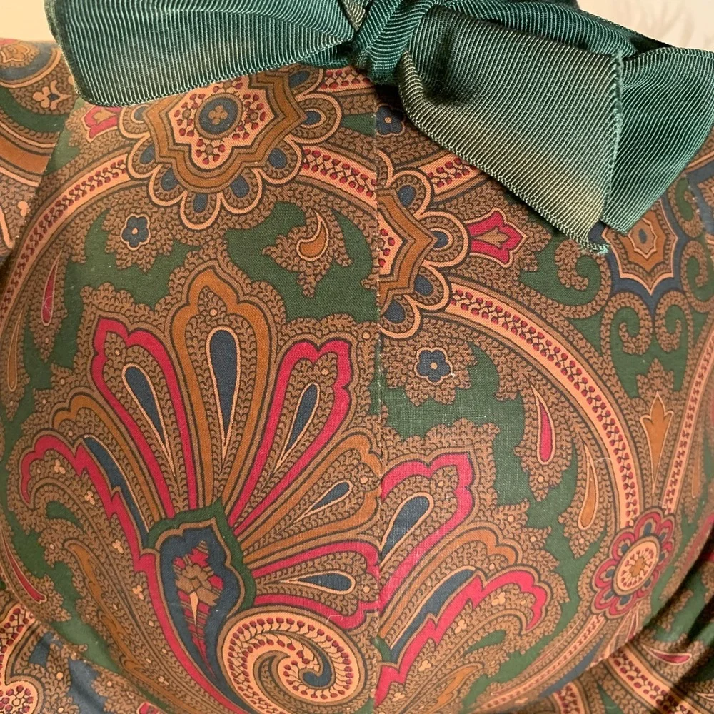 Ralph Lauren Teddy Bear in Elizabeth Paisley. Vintage. EUC - Picture 5 of 7